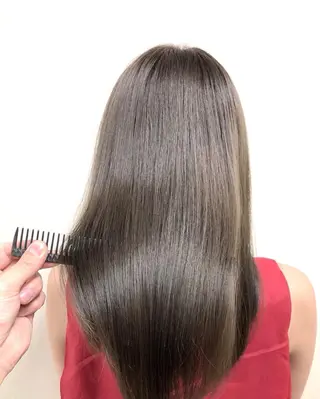 ロング カラー カットモデル 募集✨のヘアスタイル