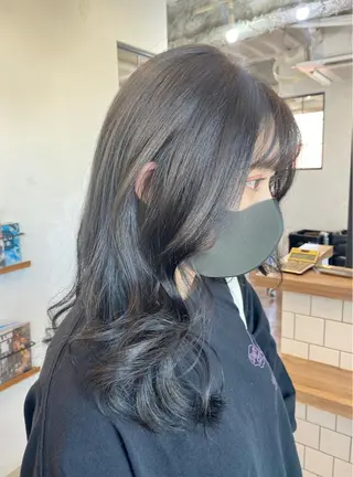 ロング カラー 🥣 hashi 🛋️のヘアスタイル