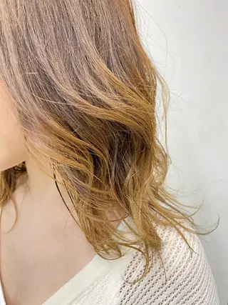 セミロング カラー ヘアアレンジ DIECESHIBUYA.所属・メンズ似合わせ/ ビジネスヘア/比嘉のヘアスタイル