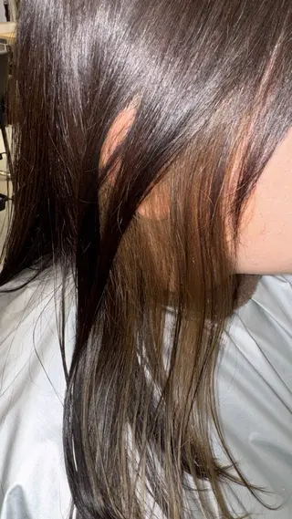 セミロング Agu hair 粉河のヘアスタイル