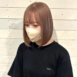 ショート 💛ブリーチで叶える 💛垢抜けカラー🌈のヘアスタイル