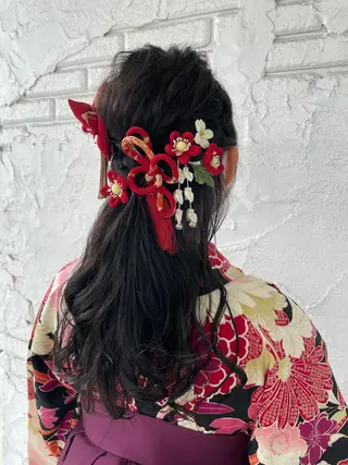 ヘアアレンジ 【髪質改善】 夏目結以のヘアスタイル