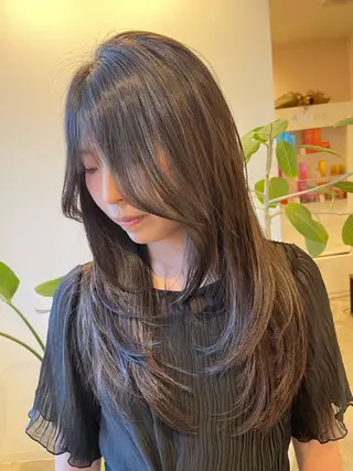 ロング カラー Che'ri所属・髪質改善特化 Takakiのヘアスタイル