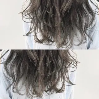 ロング カラー パーマ ヘアアレンジ tocca所属・毎月通える価格♪ 杉本真基のヘアスタイル