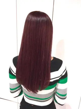 ロング カラー giinii所属・横浜縮毛矯正 ☆渋谷良太のヘアスタイル