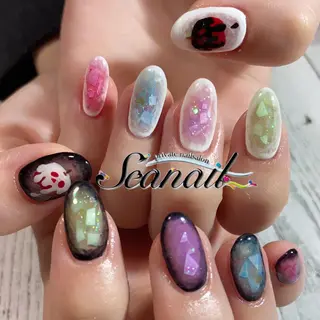 ネイル 小尾 栞のネイルデザイン