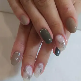 ネイル AileD'ange所属・M, masakiのネイルデザイン