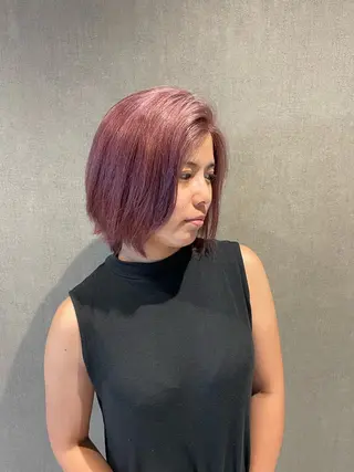 ショート カラー 透明感カラー/艶髪/ エクステ/HIROのヘアスタイル