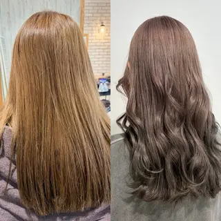 ロング カラー ヘアアレンジ CIEL千葉店【シエル】所属・✨モデル様募集中✨ 💙AOI💙のヘアスタイル