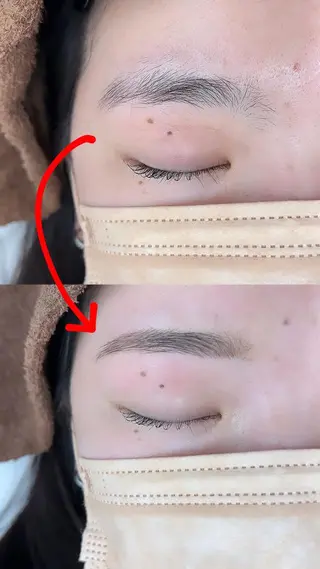 パーマ アイブロウ BEIGE 金山 🌹RUKAのマツエク・マツパデザイン