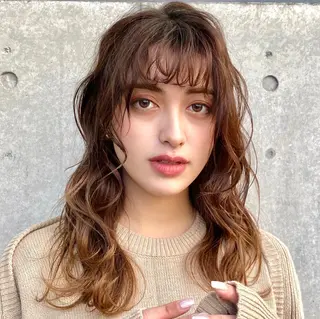 セミロング youres hair 髪質改善トリートメント&ヘッドスパ　恵比寿本店【ユアーズ ヘア】所属・愛されヘア♪ 大森春奈のヘアスタイル