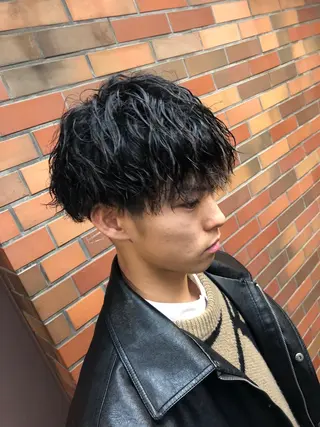 パーマ メンズ ⭐️TOSHIKI メンズパーマオタク⭐のヘアスタイル