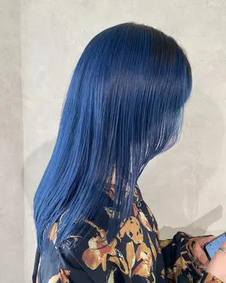 ロング カラー ダブルカラー ブリーチ/kaitoのヘアスタイル