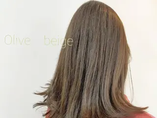 カラー セミロング Culumi所属・Culumi クルミ 松井照雄/梅田茶屋町のヘアスタイル