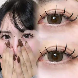 マツエク・マツパ eyelist Yuzu🎀のマツエク・マツパデザイン