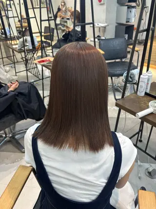 ミディアム カラー 透明感カラー/ネイル hiroka🩰🎀のネイルデザイン