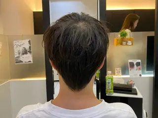 ミディアム CHIC 蘭のヘアスタイル