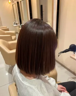 カラー パーマ 大久保 柚花のヘアスタイル