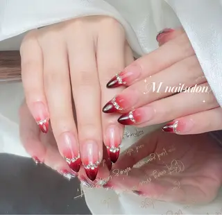 ネイル M🌷nail 長さだし専門店のネイルデザイン