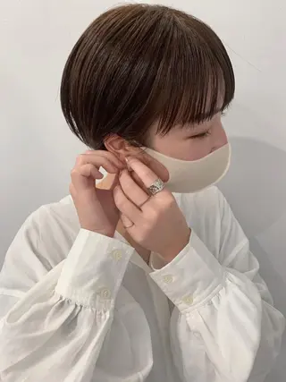 ショート 舘谷 愛莉のヘアスタイル