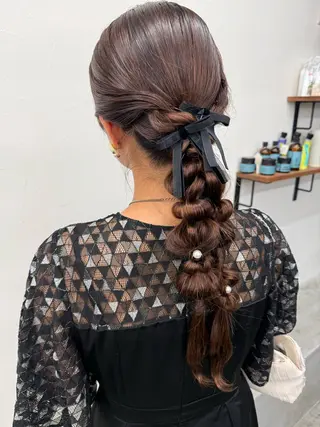 ロング 🎀うる艶モテ髪🎀 透明感/ユナのヘアスタイル