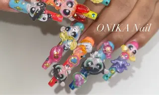 ネイル ONIKA Nail 青山通り店所属・ONIKA Nail 表参道A4🦋2分のネイルデザイン