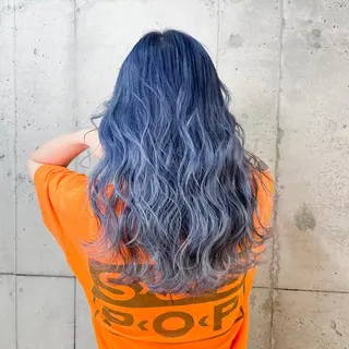 ロング カラー youres hair 髪質改善トリートメント&ヘッドスパ  新宿三丁目店【ユアーズヘア】所属・🦋透明感カラー 👑NODOKA🦋のヘアスタイル