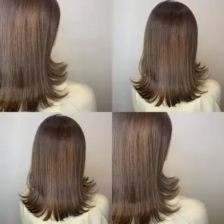 ミディアム 🤍透明感/韓国風 🤍サクラギヒトミのヘアスタイル