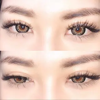 マツエク・マツパ AKANE 🩵のマツエク・マツパデザイン