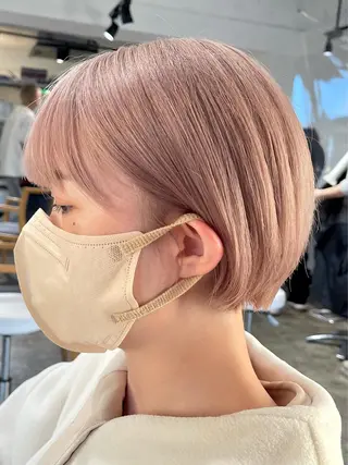 ショート メンズケアブリーチ 特化🔥村田のヘアスタイル