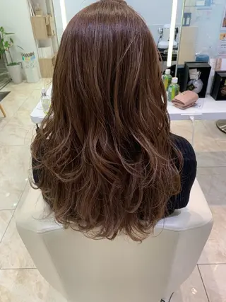 ロング カラー ケンジアネッタ Men'sのヘアスタイル