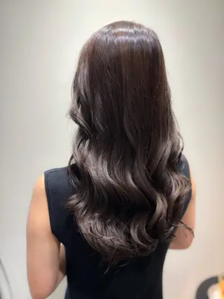 セミロング カラー ducha所属・DUCHA Tomida naoのヘアスタイル