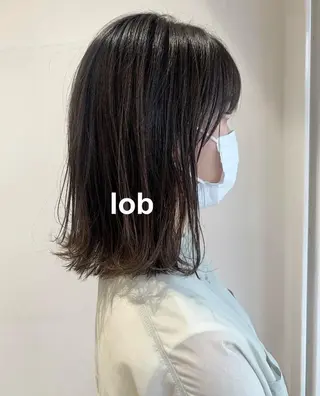 ミディアム カラー kitagawa mayuのヘアスタイル