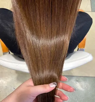 ロング カラー 透明感カラー/ くびれヘア/ユウユのヘアスタイル