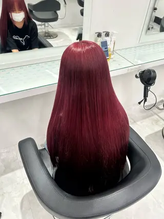 ロング カラー 🩷暖色カラー🩷 BONのヘアスタイル