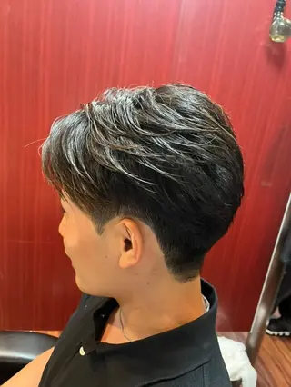 メンズ 國井 梓美のヘアスタイル