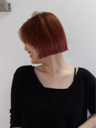 ショート #ボブ#縮毛矯正 Natsuのヘアスタイル