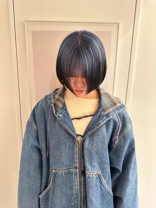 ショート カラー 磯　亜由香 🌷ブリーチのヘアスタイル