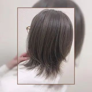ミディアム カラー 💫髪質改善矯正 MIHO💫のヘアスタイル