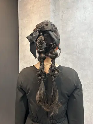 ヘアアレンジ _WHITE 天神店 YUMEKA🐻のヘアスタイル