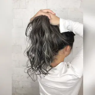 ロング カラー 圧倒的美髪ストレート ツダケイタロウのヘアスタイル