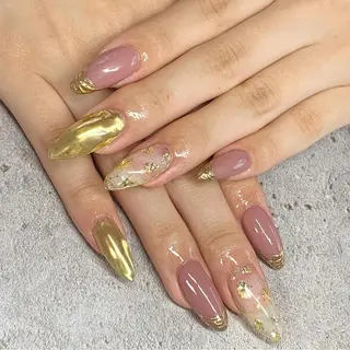 ロング カラー ネイル -yuu-所属・Lino ﾟのネイルデザイン