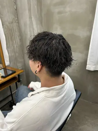パーマ メンズ 🍀⭐️あいば つかさ⭐️🍀のヘアスタイル