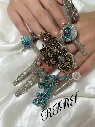 ネイル riri オーナーのネイルデザイン