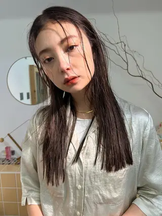 ロング nelke/レイヤー 立川/ブリーチのヘアスタイル