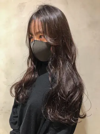 ロング カラー 圧倒的透明感カラー nana🦕のヘアスタイル