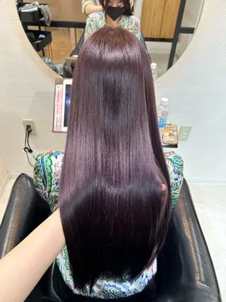 ロング カラー 🤍透明感/韓国風 🤍サクラギヒトミのヘアスタイル