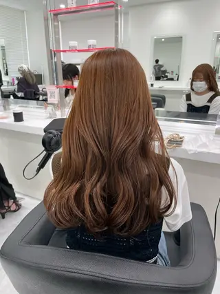 セミロング 💍大人デザイン /ハイトーン♡リクトのヘアスタイル