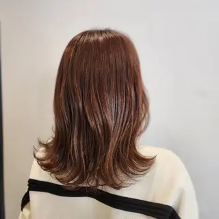 ミディアム カラー O.hair designers所属・シールエクステ🎀 ホシノ🕒ユウカのヘアスタイル