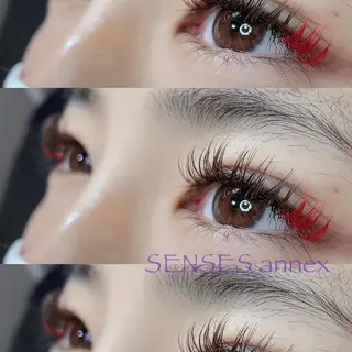 マツエク・マツパ SENSES_ WAKAのマツエク・マツパデザイン